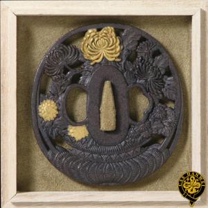 Chrysanthemum-Tsuba