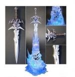 Frostmourne-letter-opener-in-block-of-ice-with-LED-effect