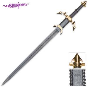 Gil-Hibben-2010-Annual-Valiant-Sword-Damascus-Edition