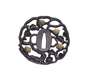 Golden-Flower-Tsuba