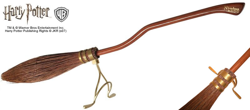 foto Harry Potter Nimbus 2000 Magic Broom Limited Edition