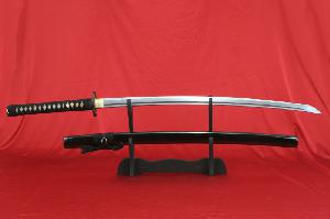 Iaito-katana-IBARAKI-z-prekladane-ocele-a-imitaci-hamonu-od-f-Kawashima-c807