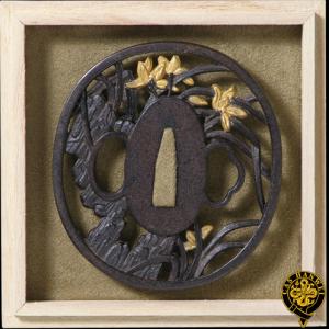 Orchid-Tsuba