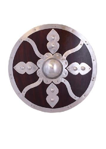 Round-Shield-with-steel-fittings
