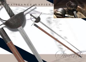 Taza--Cup-Hilt-Rapier--Antiqued