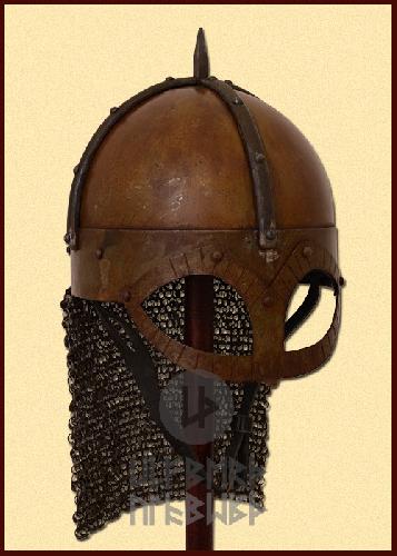 The-Gjermundbu-Helmet-with-riveted-aventail