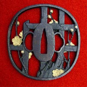 Tsuba-plum-blossom