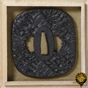 Wave-Tsuba