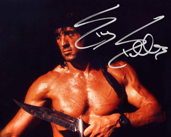 foto Rambo III Sylvester Stallone Signature Edition Knife