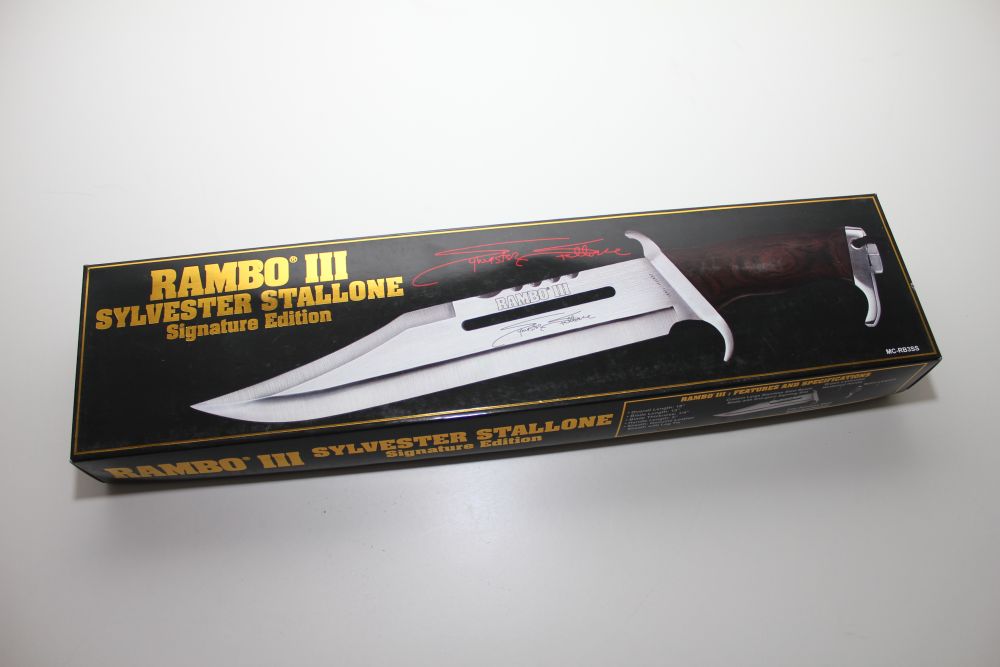 foto Rambo III Sylvester Stallone Signature Edition Knife