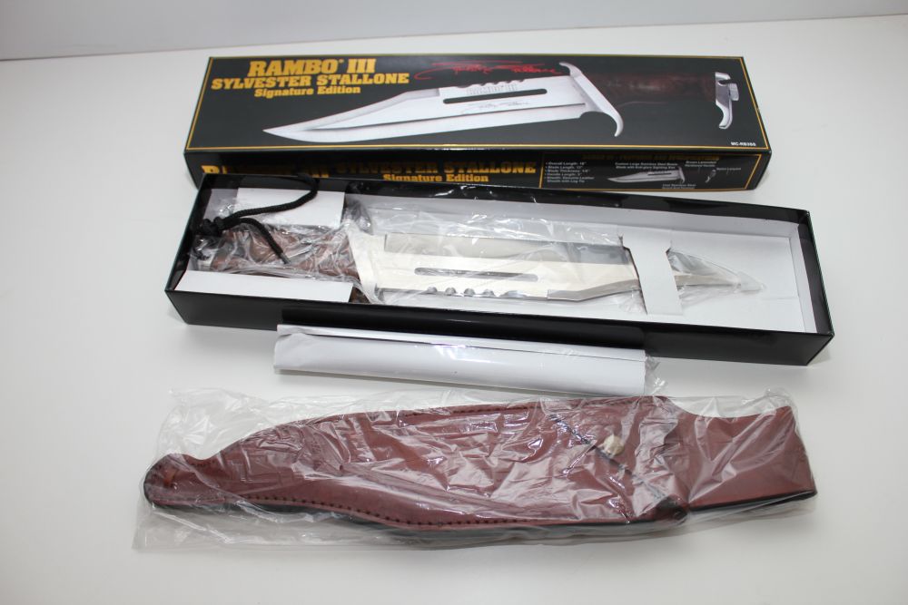 foto Rambo III Sylvester Stallone Signature Edition Knife