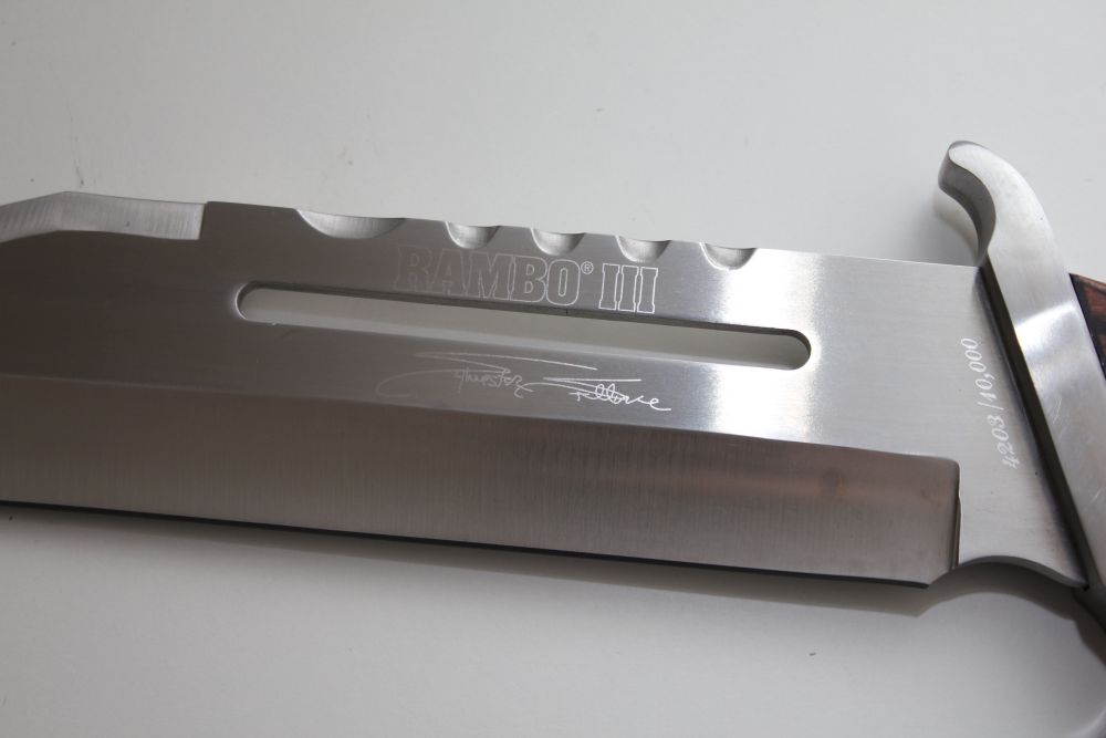 foto Rambo III Sylvester Stallone Signature Edition Knife