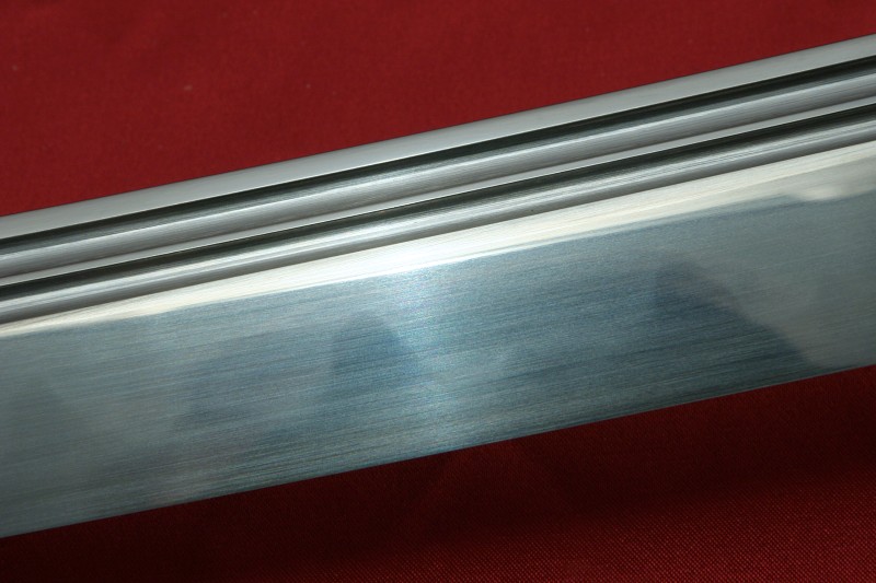 foto Katana CHOTEN z oceli AISI 1095 Hi-carbon steel od f.Kawashima s relnm hamonem.