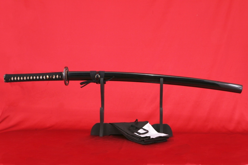 foto Katana HANARE z ocele AISI 1045 od firmy KAWASHIMA s relnm hamonem