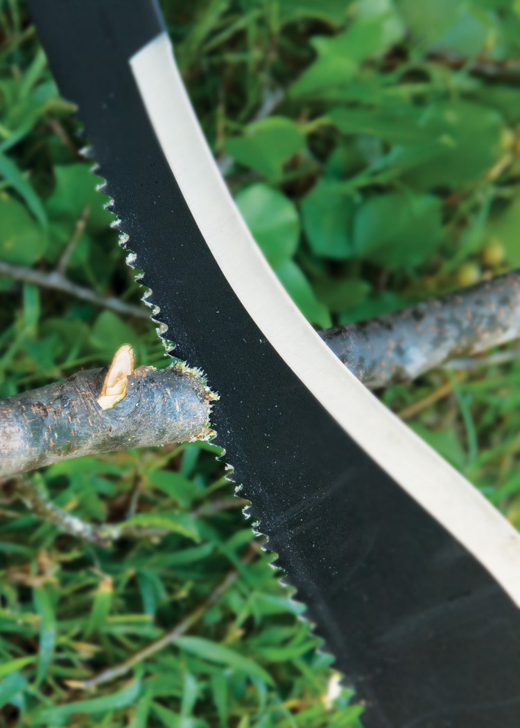 foto Colombian Sawback Kukri Machete with Sheath