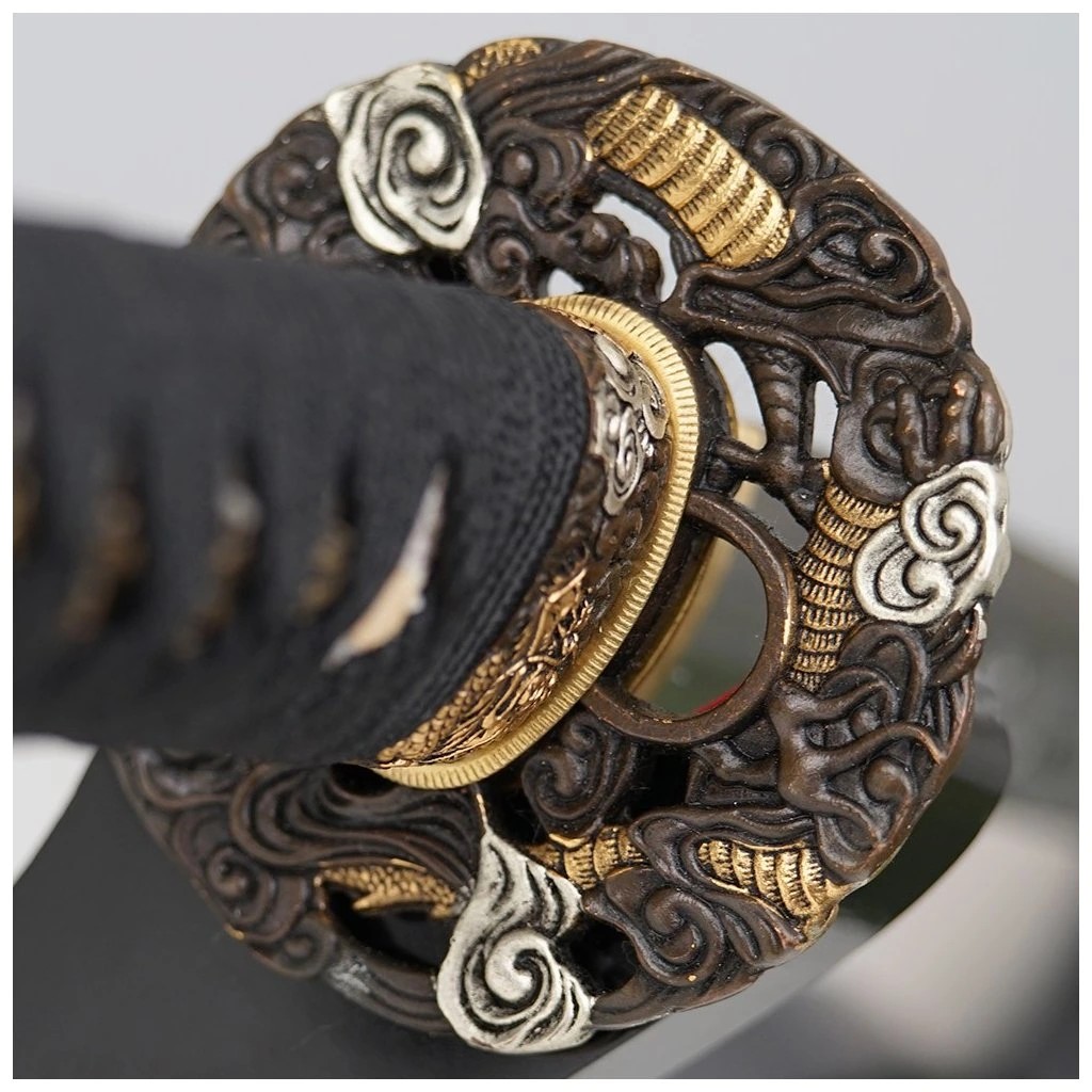 foto Kawashima �emesln� replika me�e katana Doragon, ocel T-10