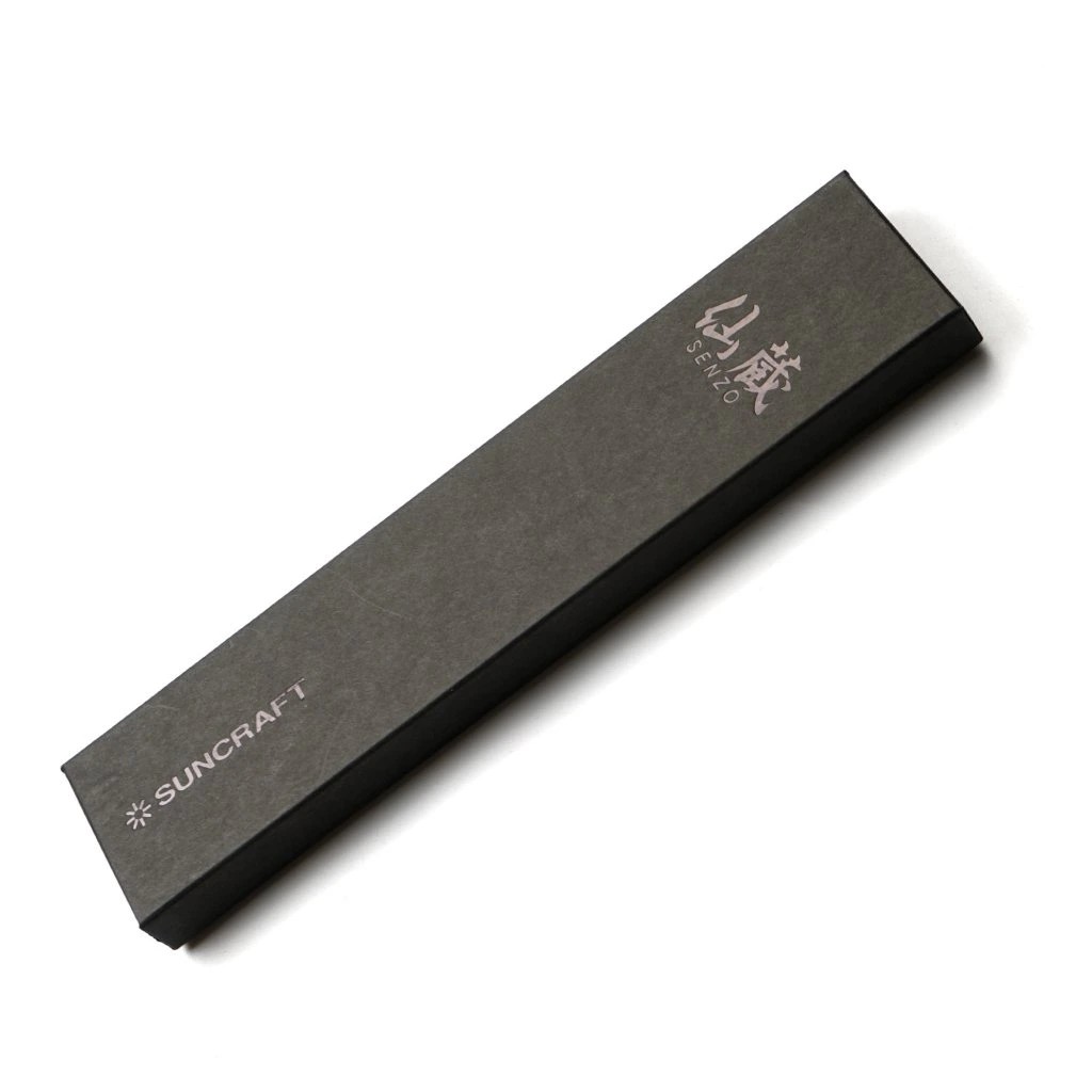 foto Pl�tkovac� n�� Slice/Sashimi Suncraft VG-10 Black Damascus 210 mm