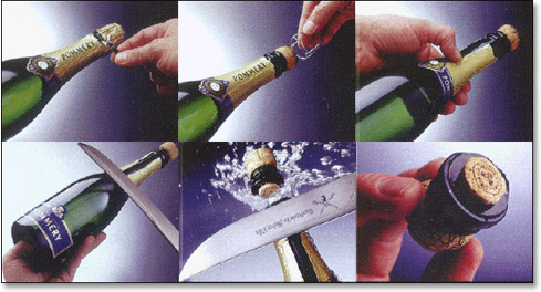 foto Champagne sword