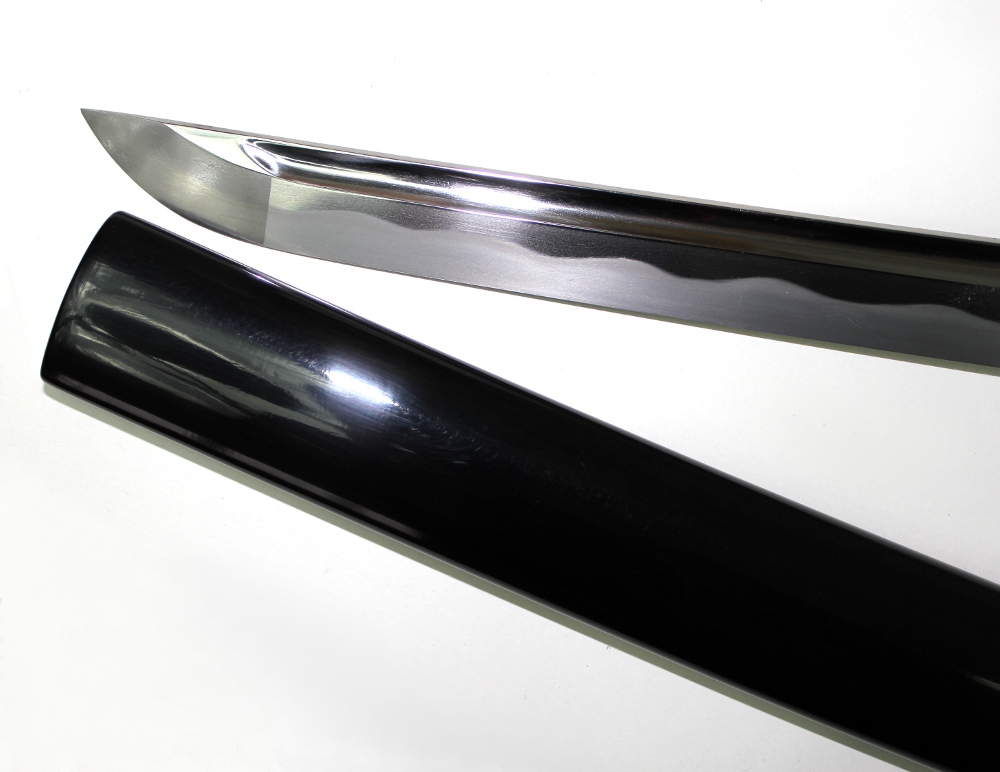 foto Daimyo class Forged Folded Hand polished Line Katana