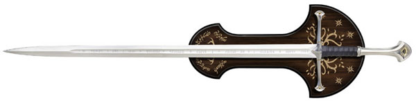 foto Anduril - Sword of King Aragorn