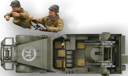 foto Half-track M-16 1:16 Torro