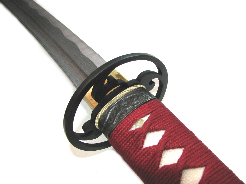 foto KATANA DAMAS MANCHE ROUGE