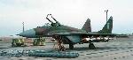   Mig-29 ukrajinsk armdy. R-60 podveny zcela vpravo. Ilustran foto.