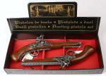 souprava soubojov�ch pistol� - 2 ks - �ed� kov