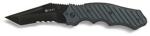 Triumph Folder black half serrated assistant