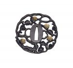 Golden Flower Tsuba
