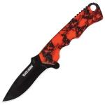 Black Legion Skull Mayhem Folder, orange