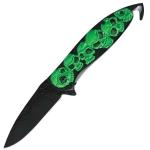 Black Legion Neon Skull Assist Folder