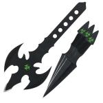 Black Legion Toxic Throwing Axe & Knives