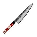 Kuchy�sk� n�� Chef/Gyuto 210 mm Konoll� Black Forging Aogami - Red