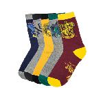 Set of 5 Harry Potter Socks Uniq Size - EU 37 to 46
