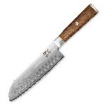 N�� kuchy�sk� Santoku 185 mm SOK Cocobolo White Damascus