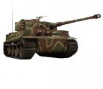 VsTank PRO INFRARED German Tiger I (L) Forest Green