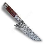 Luxusn� dama�kov� n�� Gyuto 225 mm Dellinger Dragon Sign Engraved Limited