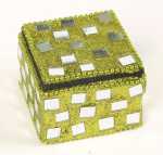 krabika tverec - zelen  5,5x5,5 cm