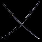 Kawashima �emesln� replika me�e katana Kokushibyo, ocel Tamahagane