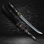 Japan Swords Musashi Japanese Wakizashi - T-10 Steel, Choji Hamon