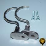 Sword Hangers - Nickel Finish
