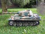 Tank - Panther s kouem 1:16/ kou-zvuk