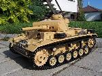 Tank - Panzer III  A 1:16/ kou-zvuk