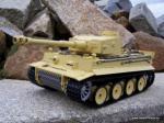 Verze 2,4 GHz Tiger I 1:16 B/airsoft s kovovou vanou-pskov