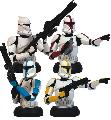 Star Wars Attack of the Clones Clone Trooper Bust-ups