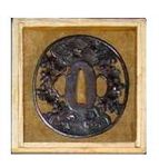 Tsuba Sakura/Crane