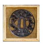 Tsuba Sakura/Crane