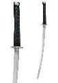 Black Dragon 3-Piece Samurai Sword Set with Display Stand