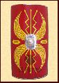 Scutum, authentic shield of Roman Legionnaires